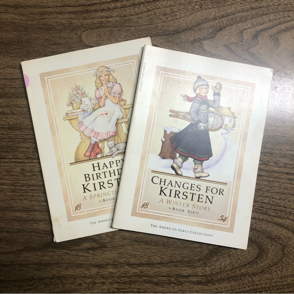Kirsten book’s American Girls Collection books